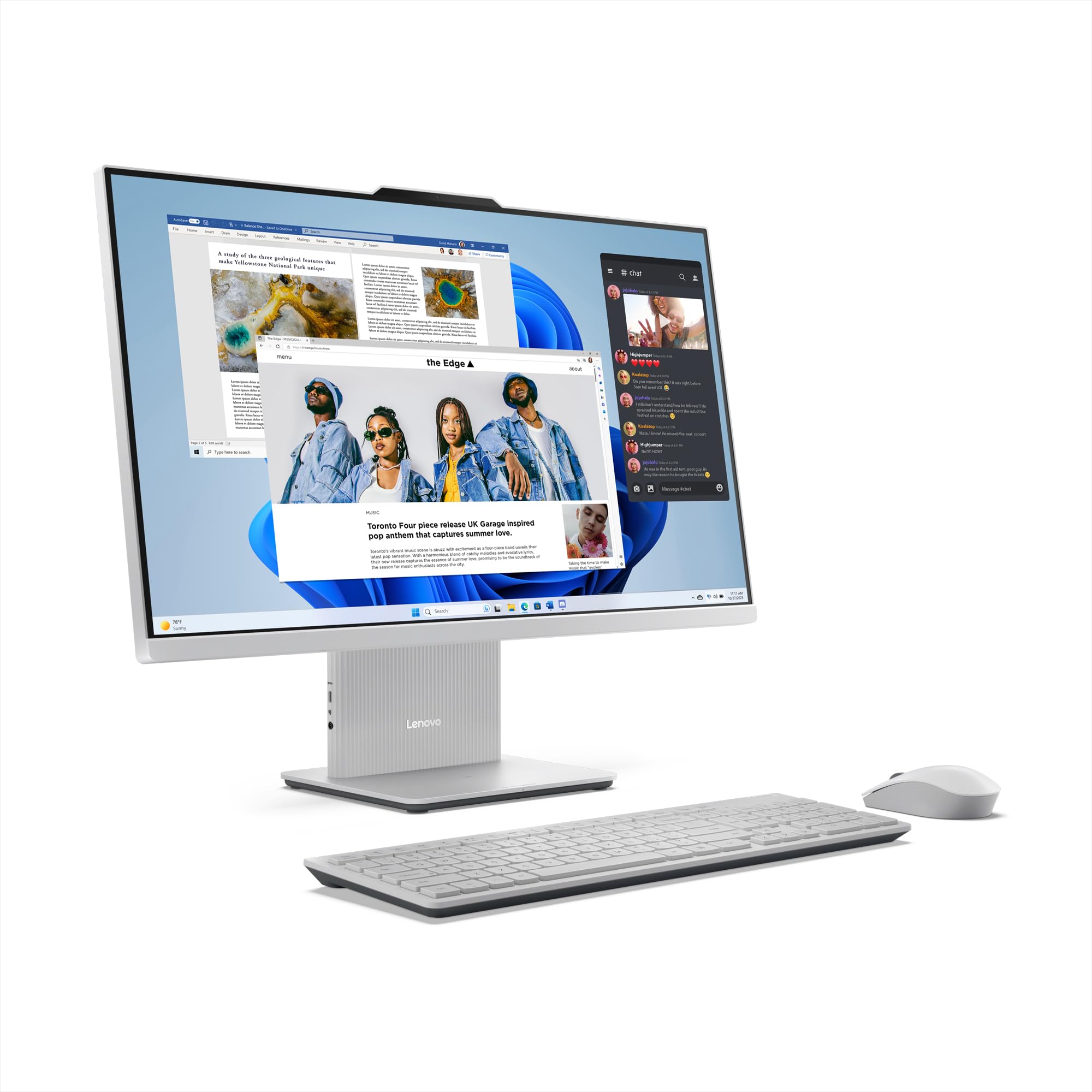 Lenovo IdeaCentre AIO 3 27IRH9 27" QHD Core 7 240H 32GB RAM 1TB SSD Win11