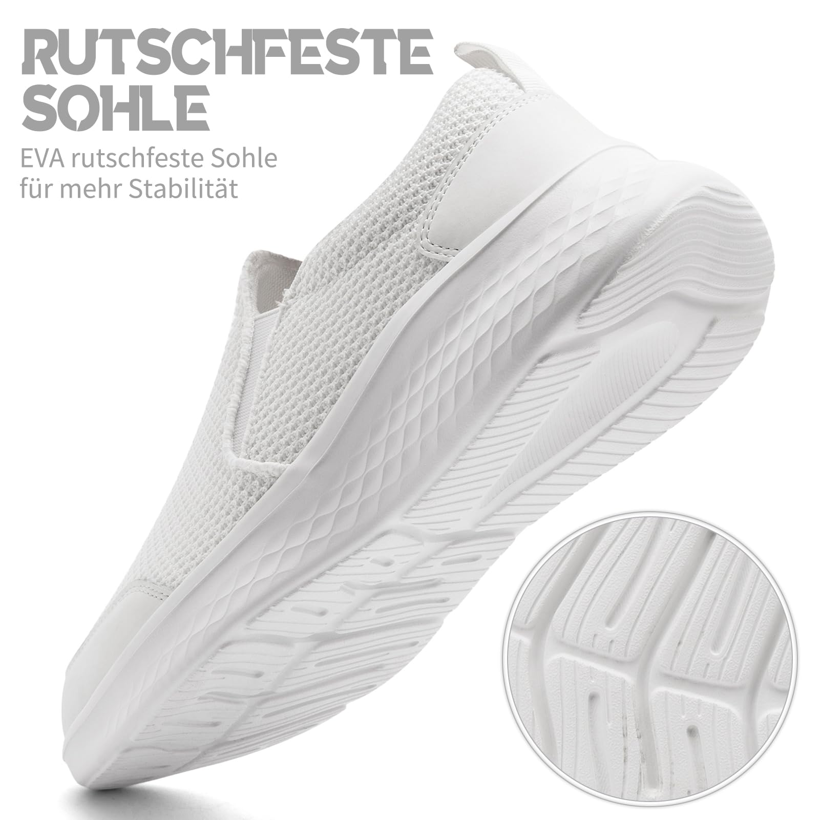 Sneaker Herren Mokassins Schuhe Sportschuhe Laufschuhe Turnschuhe Bootsschuhe Hallenschuhe Loafer Joggingschuhe Walking Atmungsaktiv Freizeitschuhe