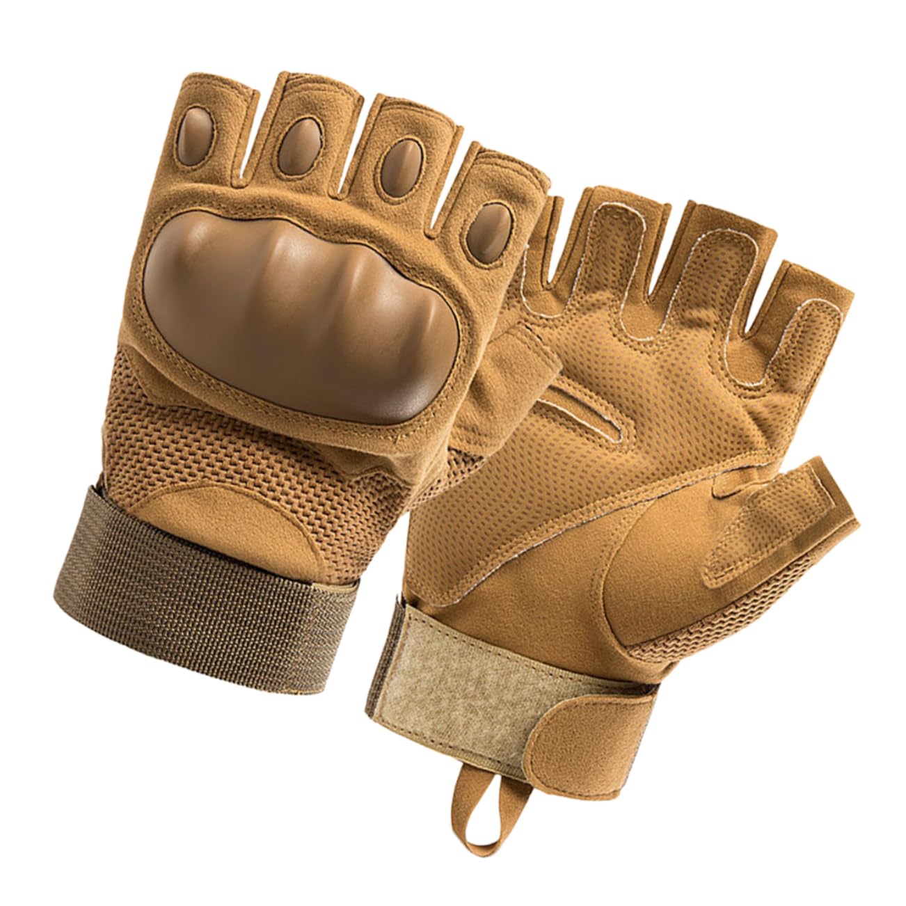 GALPADA Road Bike Gloves for Men Women Half Finger Cycling Gloves Breathable Fabric Wear Resistant Palm Pads and Easy-on/Off Design