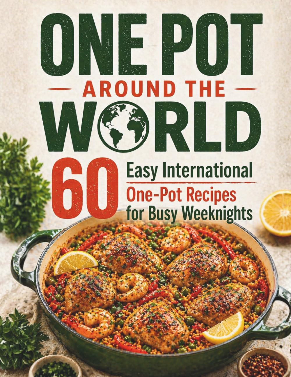 One Pot Around the World: 30 Easy International One-Pot Recipes for Busy Weeknights