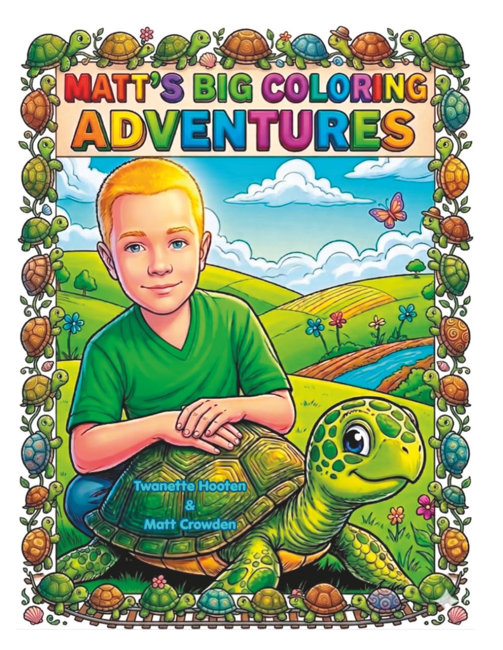 Matt's Big Coloring Adventures: My Turtle Friends