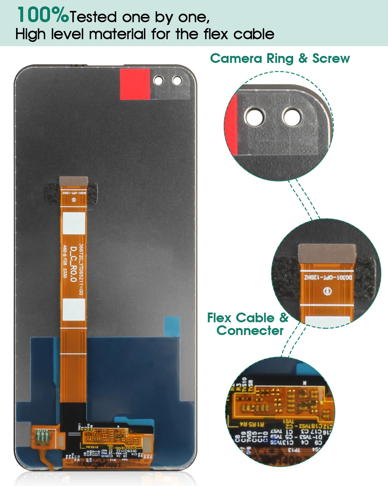 Amazon.com: for Oppo Reno4 Z 5g Screen Replacement for Oppo Reno4