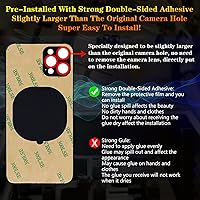 Vista 117 de Reemplazo de tapa trasera de cristal compatible con iPhone 12 6.1" + Herramientas profesionales (Verde)