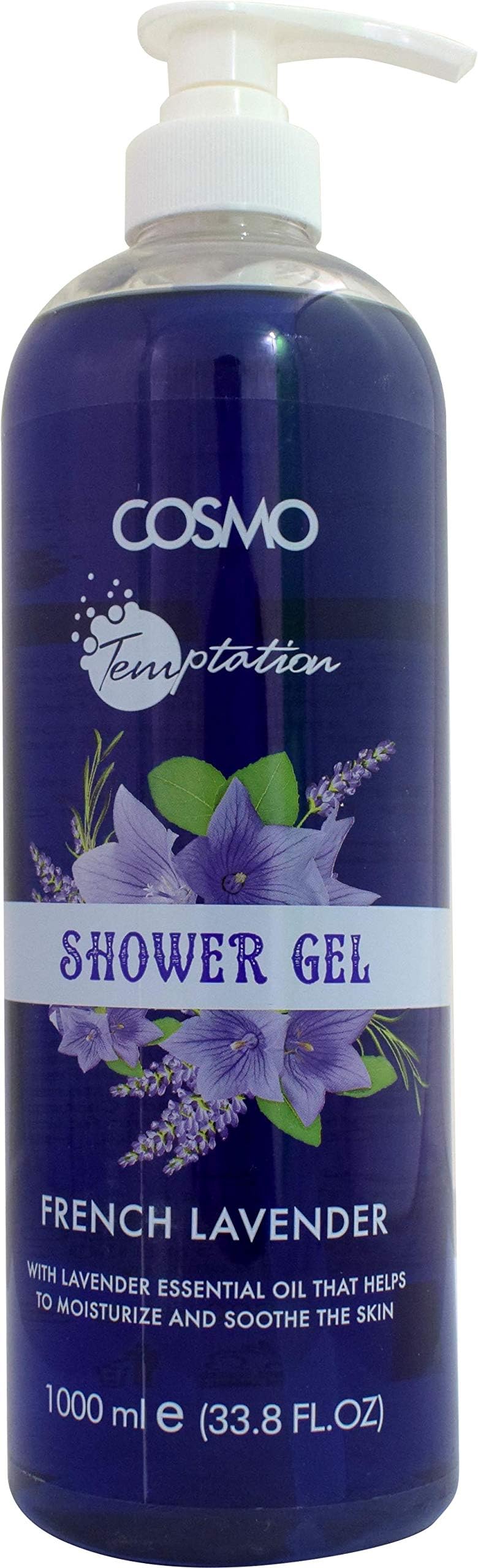 Temptation Shower Gel French Lavender, 1000ml