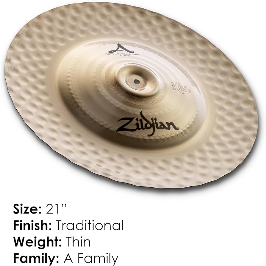 Avedis ZILDJIAN Aジルジャン ウルトラハンマードチャイナ 21 Amazon.com: Zildjian 21