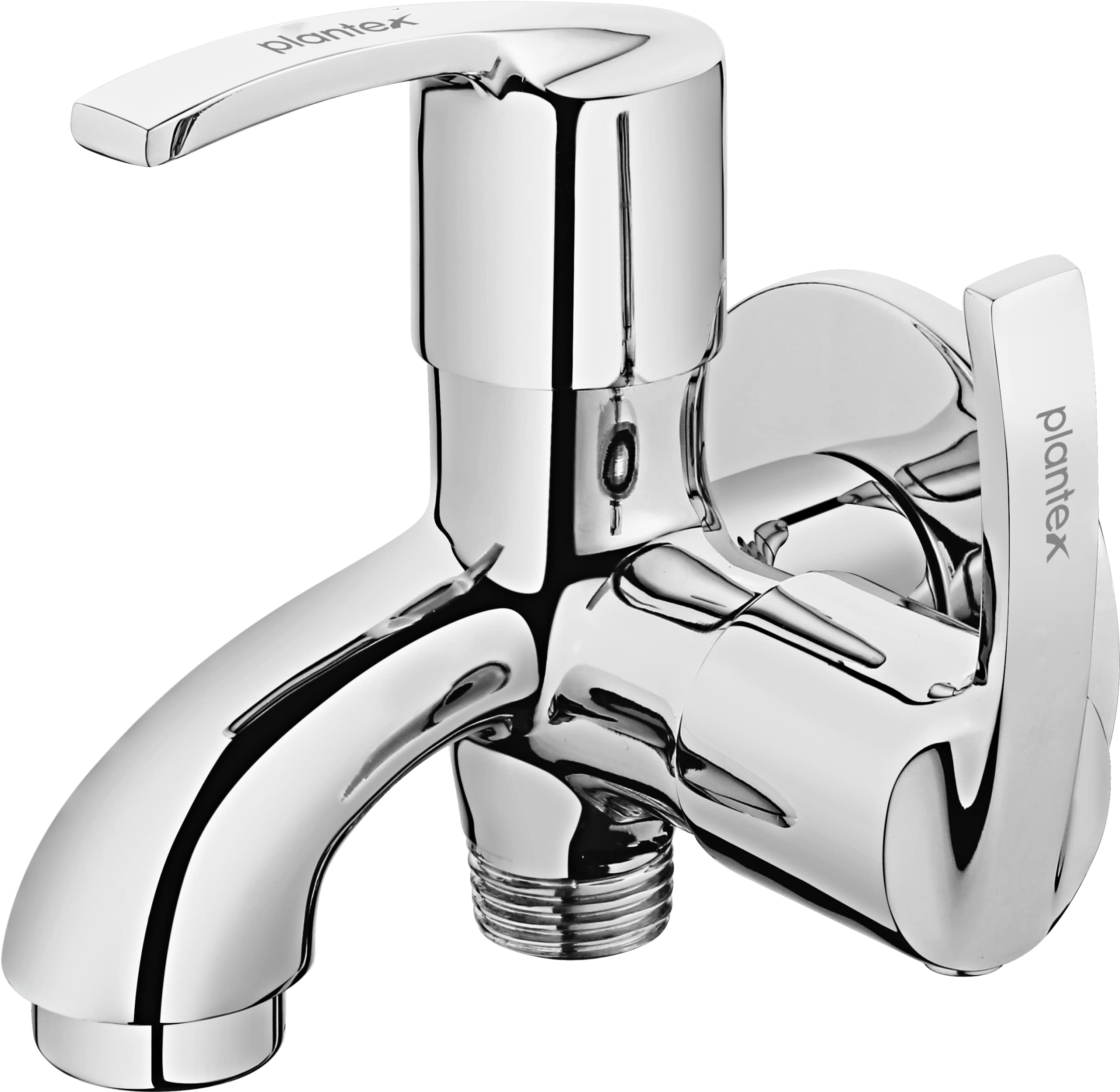 Plantex Pure Brass Two Way Tap for Washbasin/2-way Bibcock Water Tap with Brass Wall Flange & Teflon Tape/Washing Machine Tap/Bathroom Tap-(AQ-1407-Chrome) (B09GPGBB8Y) Amazon Price History, Amazon Price Tracker