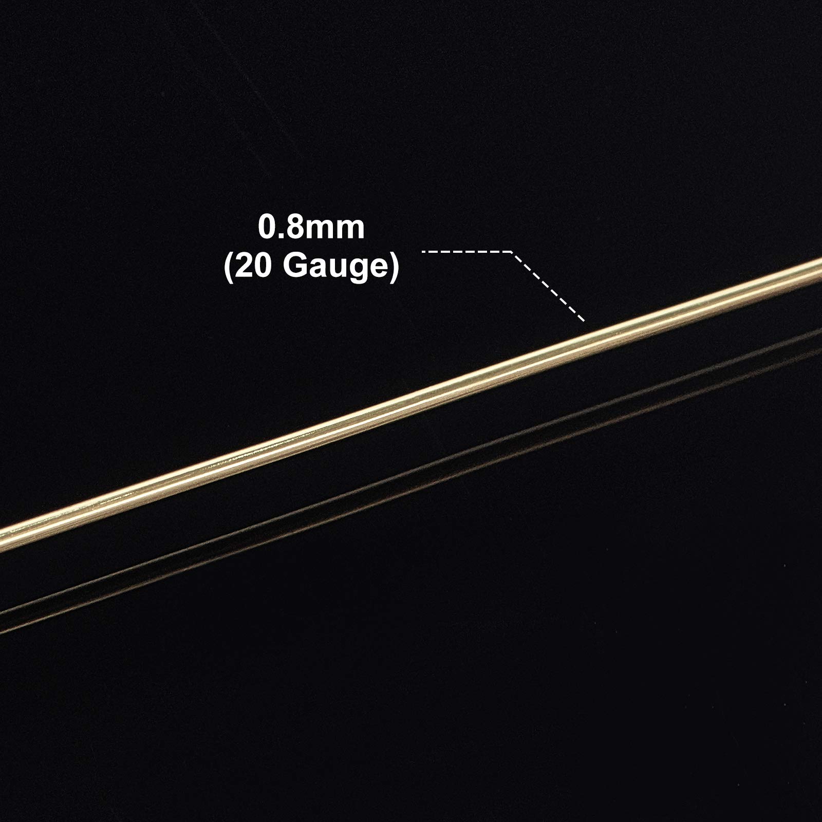 Snapklik.com : BENECREAT 20 Gauge 32 Yards Tarnish Resistant Gold Wire ...