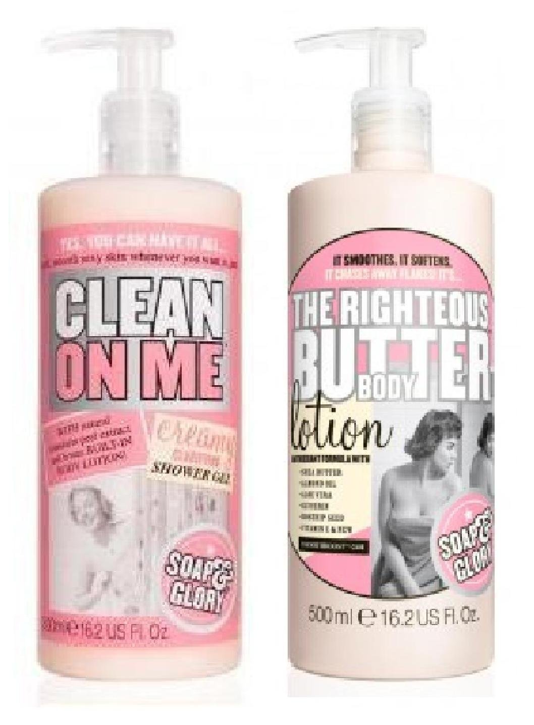 Buy (2 PACK) Soap & Glory Clean On Me Creamy Clarifying Shower Gel
