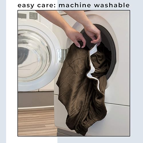 Miniatura 6 de Funda protectora que se ajusta a la forma del mueble, antideslizante, elegante, material suave de terciopelo afelpado funda de sofá sin tirantes de