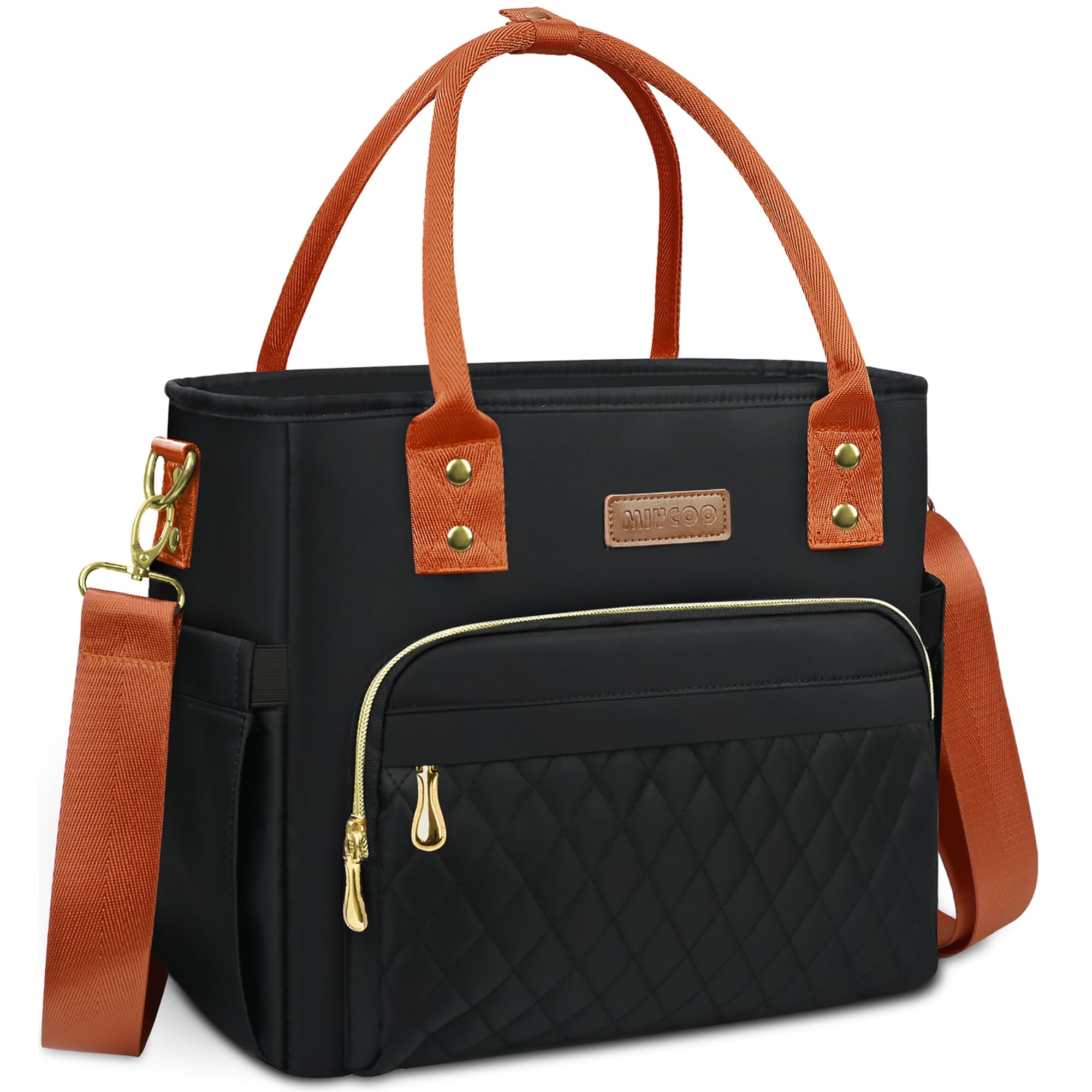 MIYCOO Lunch Bag Lunch Box Women - Leakproof Insulated Lunch Cooler Bag for Women - Large Lunch Tote Bags Adults