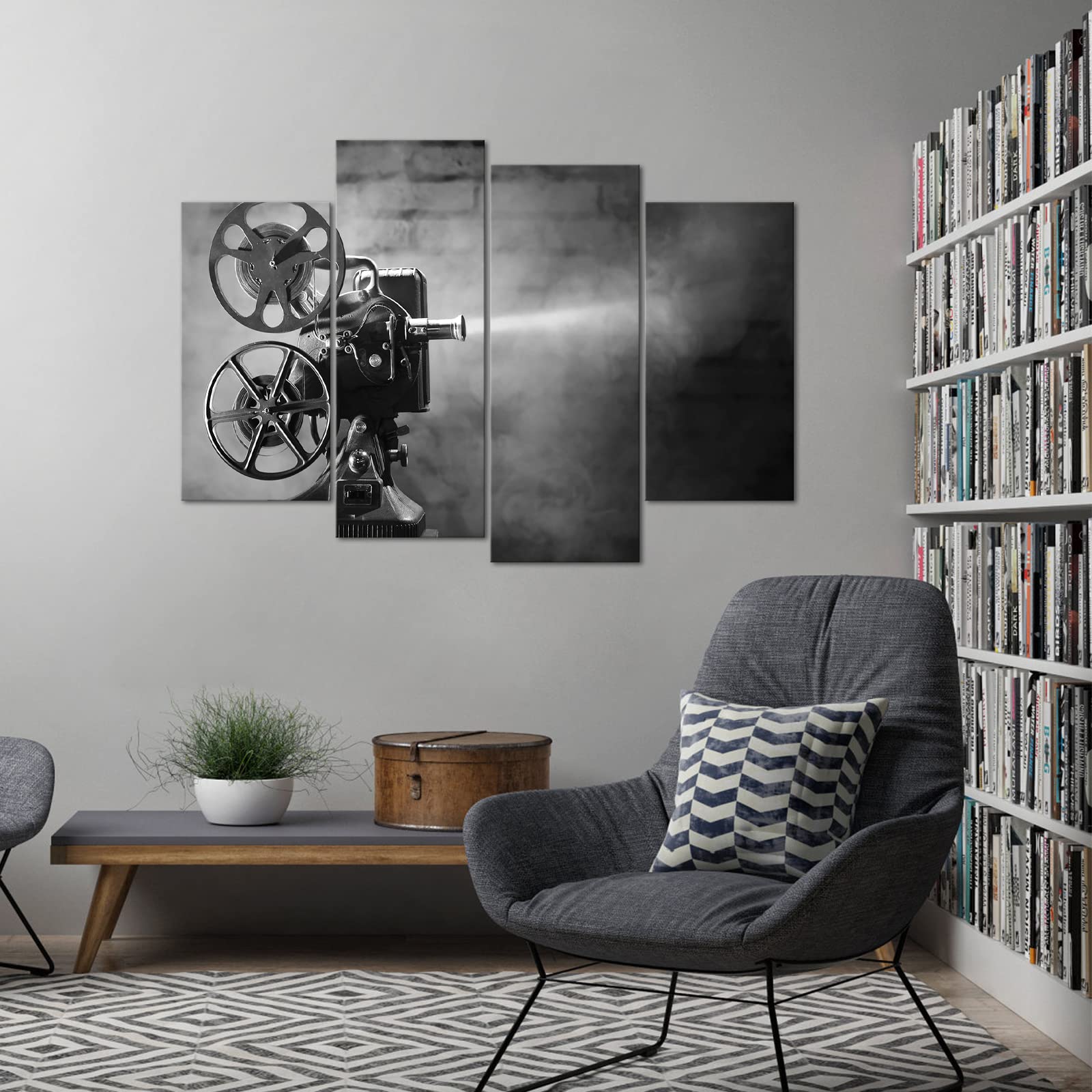 Contemporary Home Theater Wall Decor Home Theatre | Interior Design