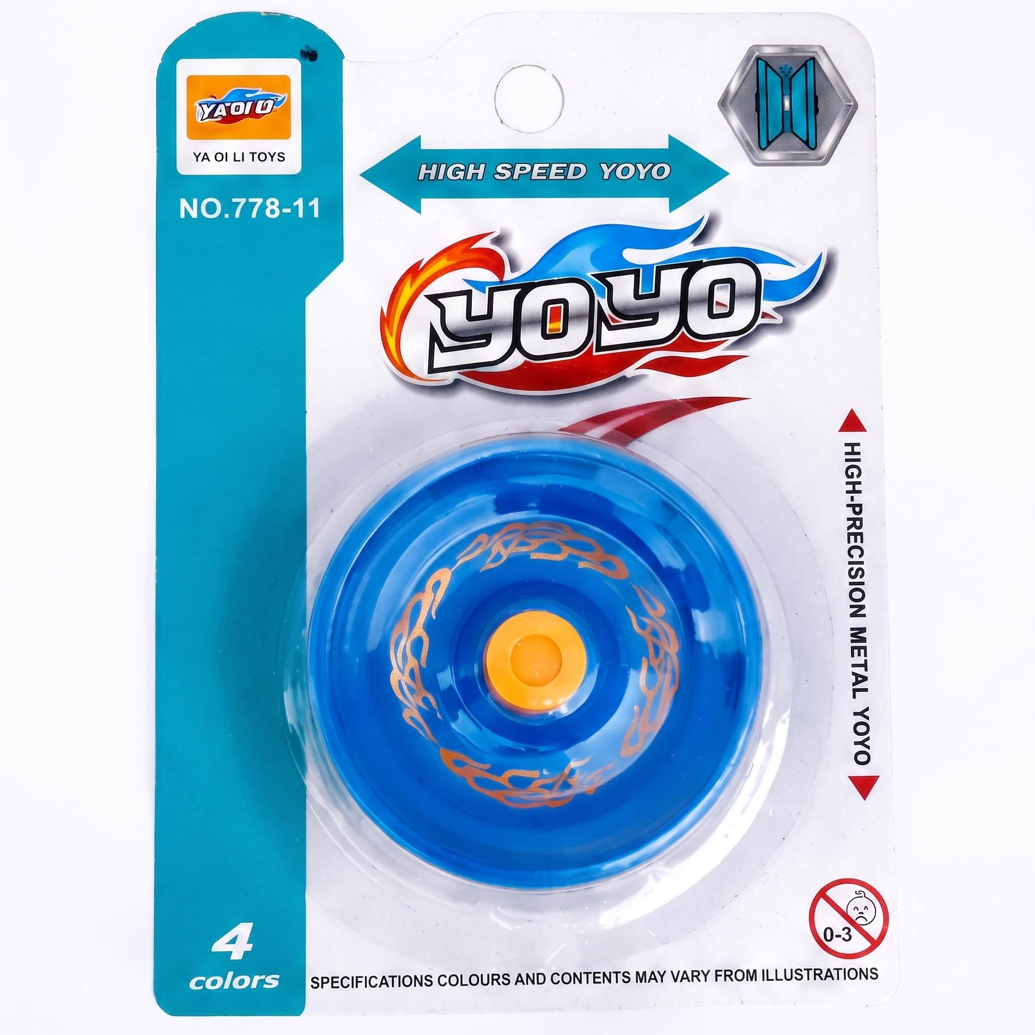 AK'S Venture Professional High Speed YoYo Toy for Kids & Adults | Responsive Spin with String | Skill & Trick YoYo Game | Durable Plastic Yo-Yo for Beginners & Professionals | Gift Toy-picture-19