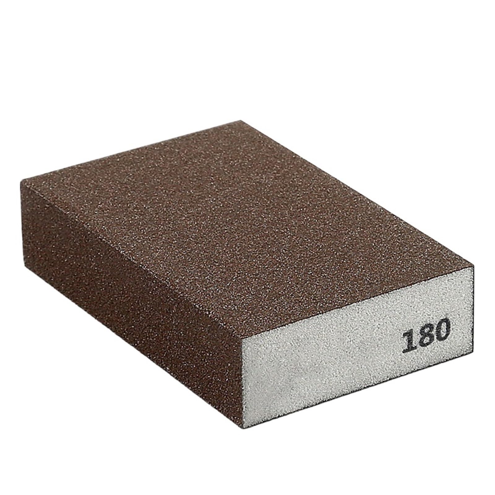 Blocks， Sanding Sponge Blocks 100x70x25mm Grit 60-320 For Wood Metal(180)