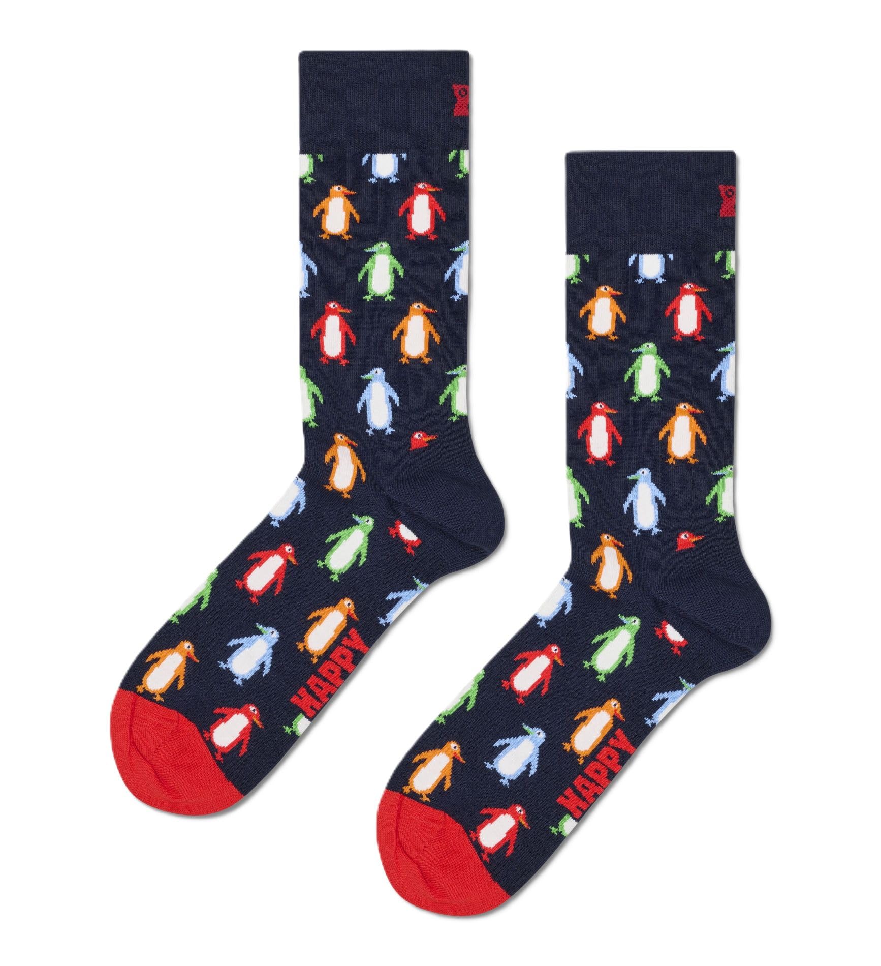 Happy Socks Penguin Sock, Navy, 41-46