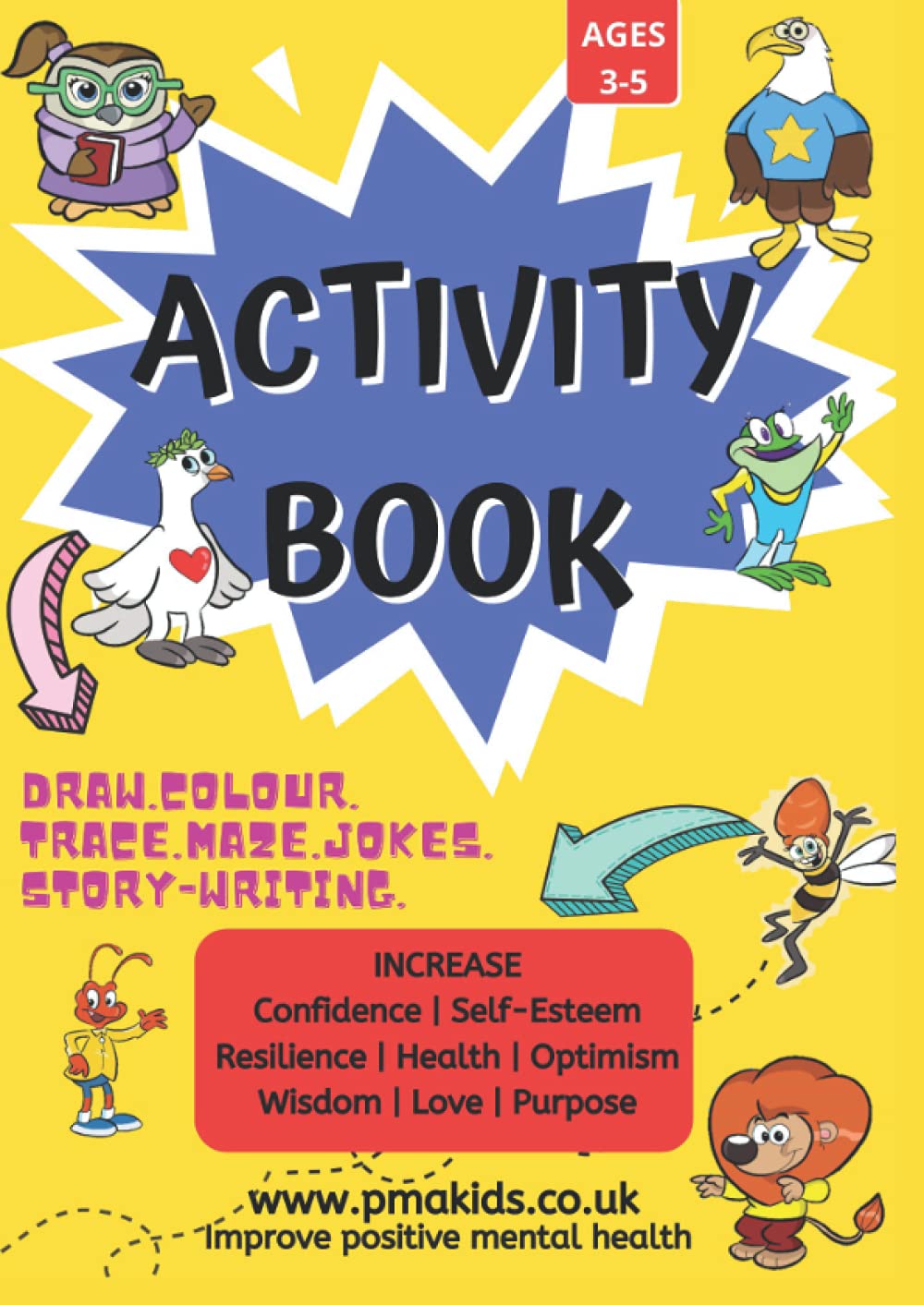Buy Preschool 3+ Positive Mental Activity Workbook for Preschoolers