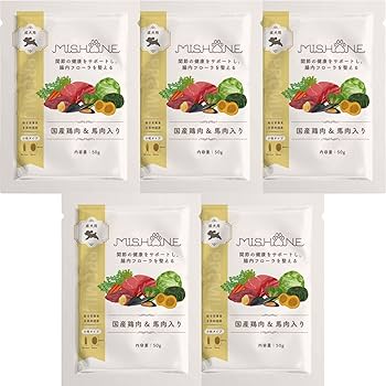 Amazon.co.jp: ミシュワン ドッグフード 成犬用(国産鶏肉＆馬肉