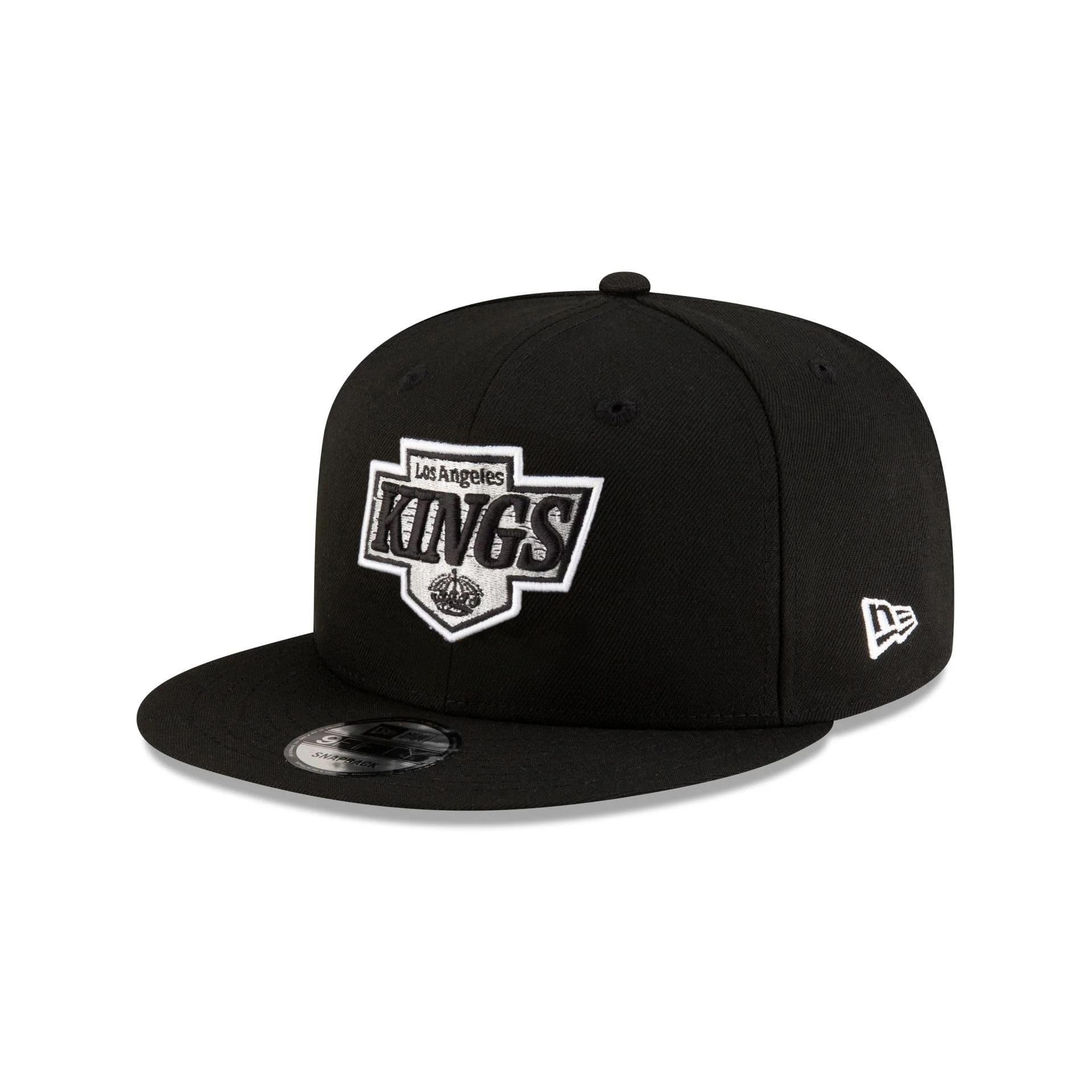 New Era Los Angeles Kings NHL Injection Black 9Fifty Adjustable Snapback Cap