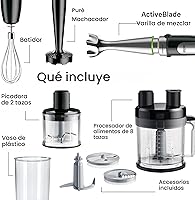 Vista 7 de Braun Batidora de mano MQ9187XL MultiQuick 9 con tecnología Imode