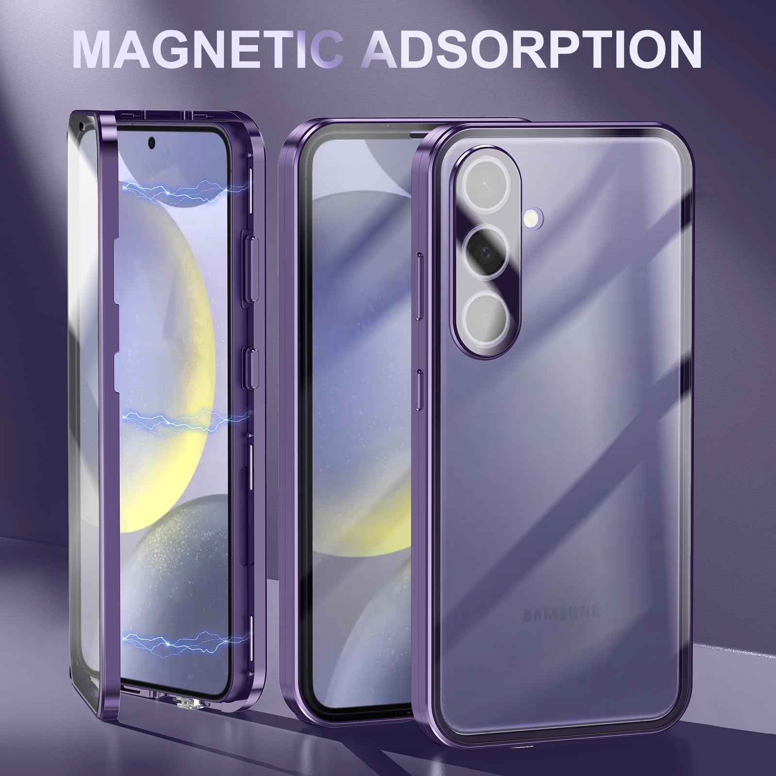 Amazon.com: Anti Peeping Case for Samsung Galaxy S24 Plus