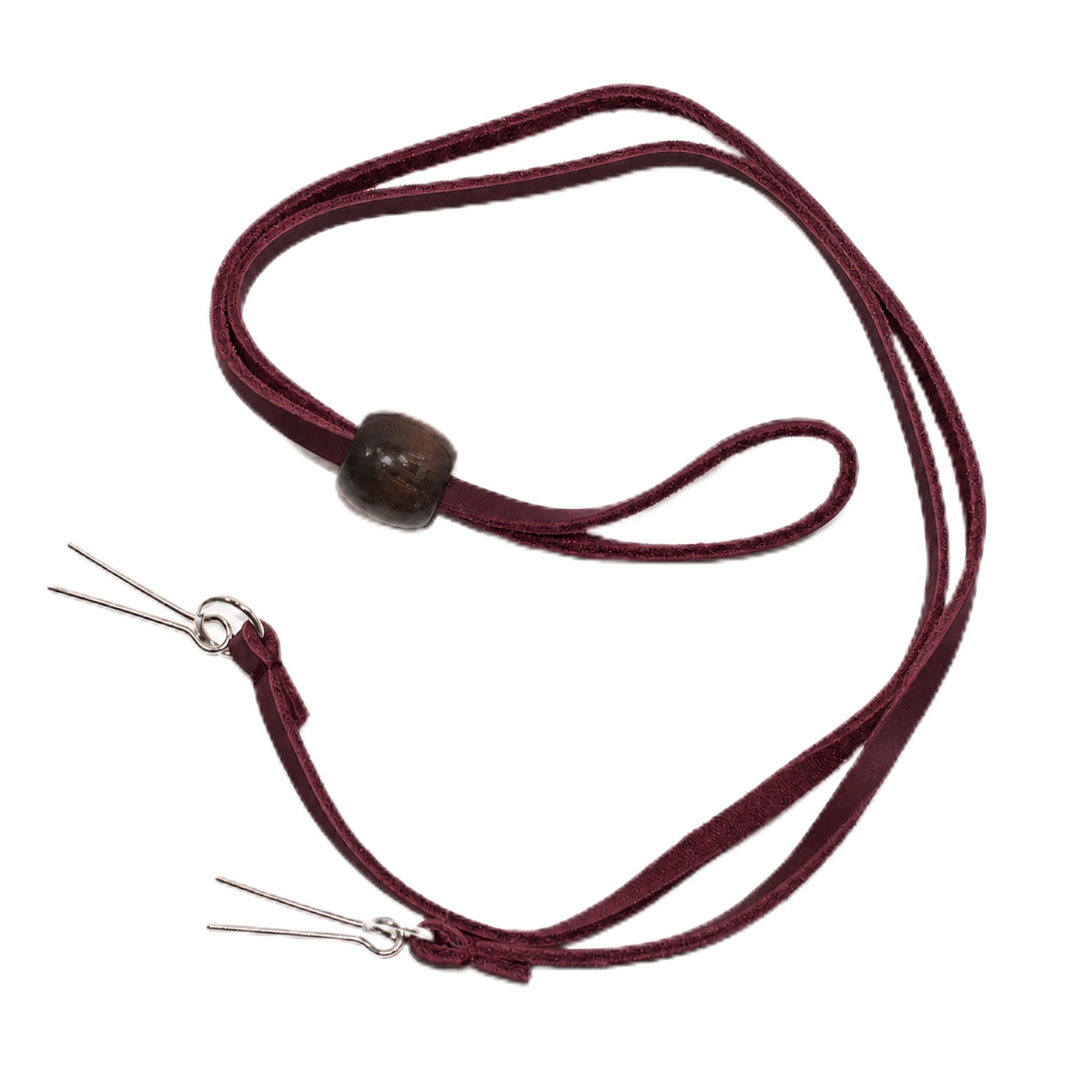 Gamboa Chin Strap for Hats - 100% Leather | Genuine Removable Chin Straps for Men and Women Made for Cowboy Style and Windy Days