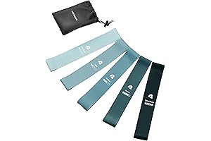 Retrospec 61-Inch Resistance Band Set Strength Training Benefits at Home Fitness Workout