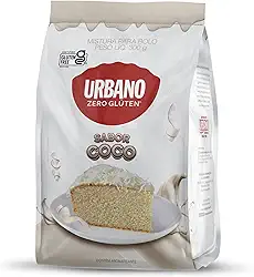 Urbano, Mistura Bolo de Coco Sem Gluten, 300g