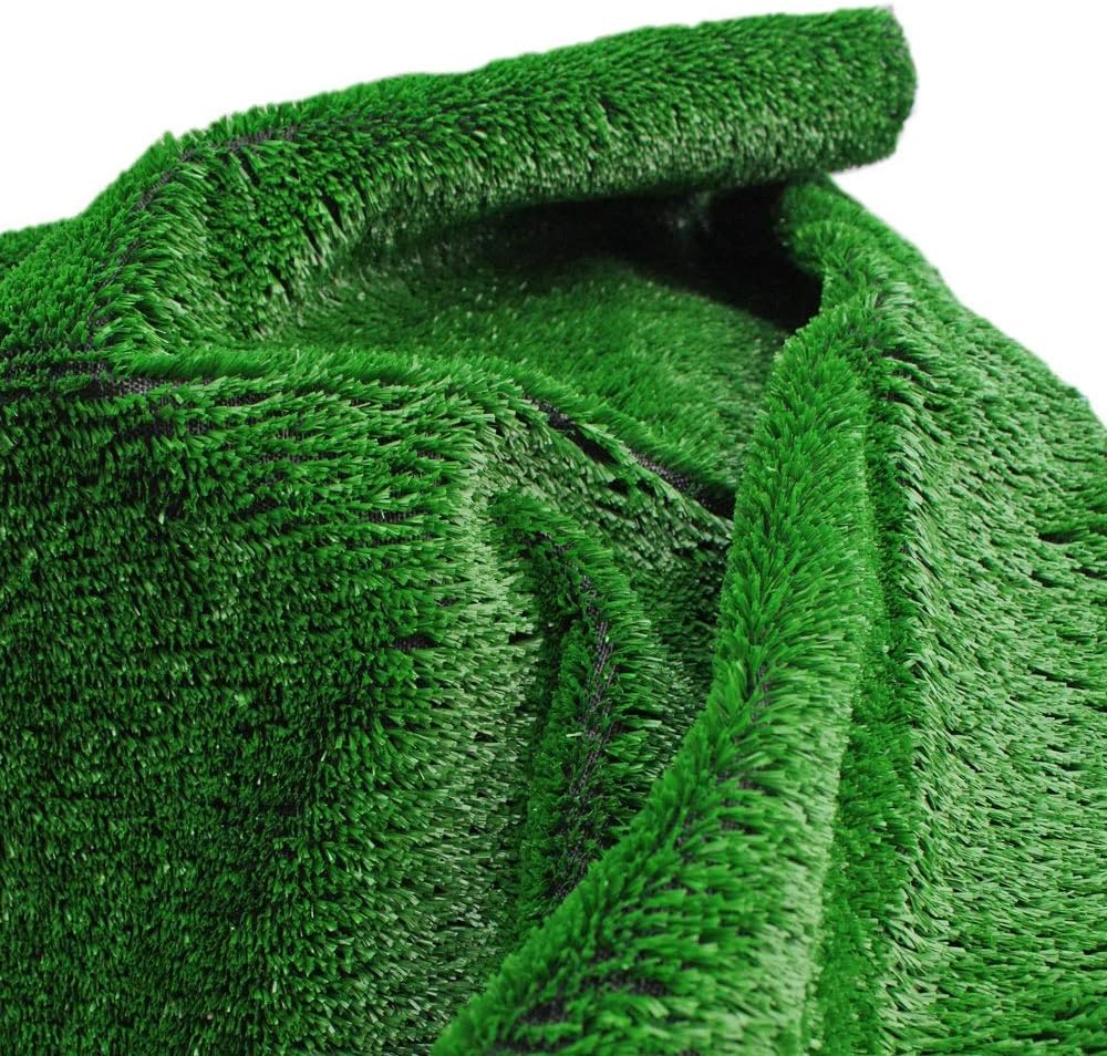 Bishop Artificial Grass Natural and Realistic Looking Fake Lawn Astro Turf Indoor/Outdoor Grass Rug (Special Cut Sizes - Image 4