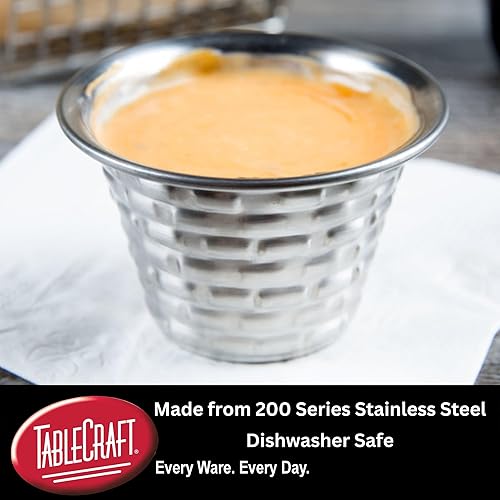 Miniatura 4 de Tablecraft GTSS45 Porción, recipiente de 23 onzas, plata