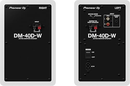 Miniatura 3 de Pioneer DJ DM-40D-W Altavoz de monitor activo de escritorio de 4 pulgadas - Blanco