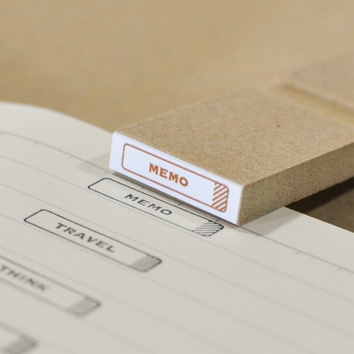 Amazon.co.jp: MEMO メモ 見出し インデックス スタンプ 手帳 ノート