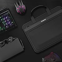 Vista 2 de Smatree Carcasa rígida resistente compatible con Acer Nitro 5/Aspire 7, ASUS ROG Strix G16/SCAR 16, DELL m16 R2/m16/G16, para MSI Stealth 16/GF65