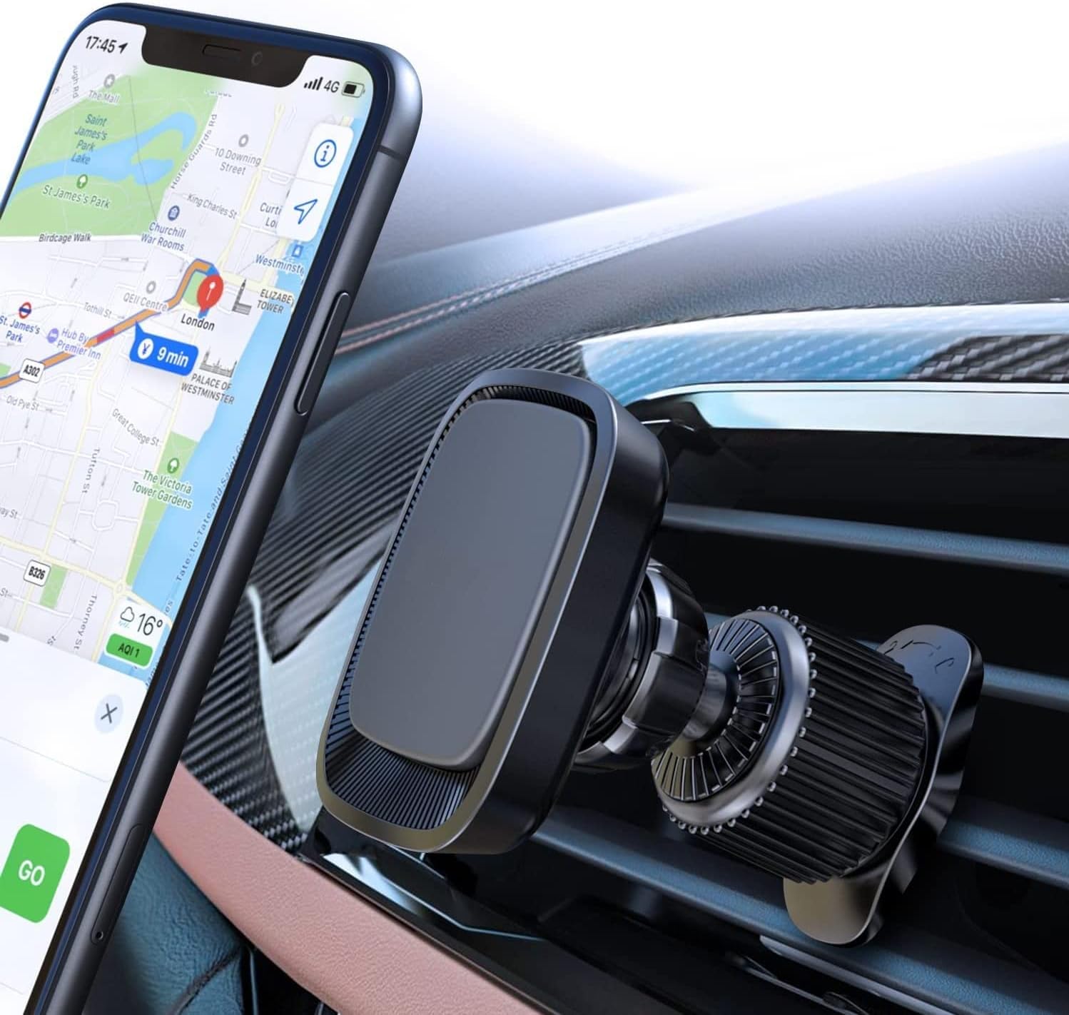 SINSEN Car Phone Stand Holder Multifunction Phone Holder Camping Portable Multi Phone Stand Outdoor Gadgets Phone Holder