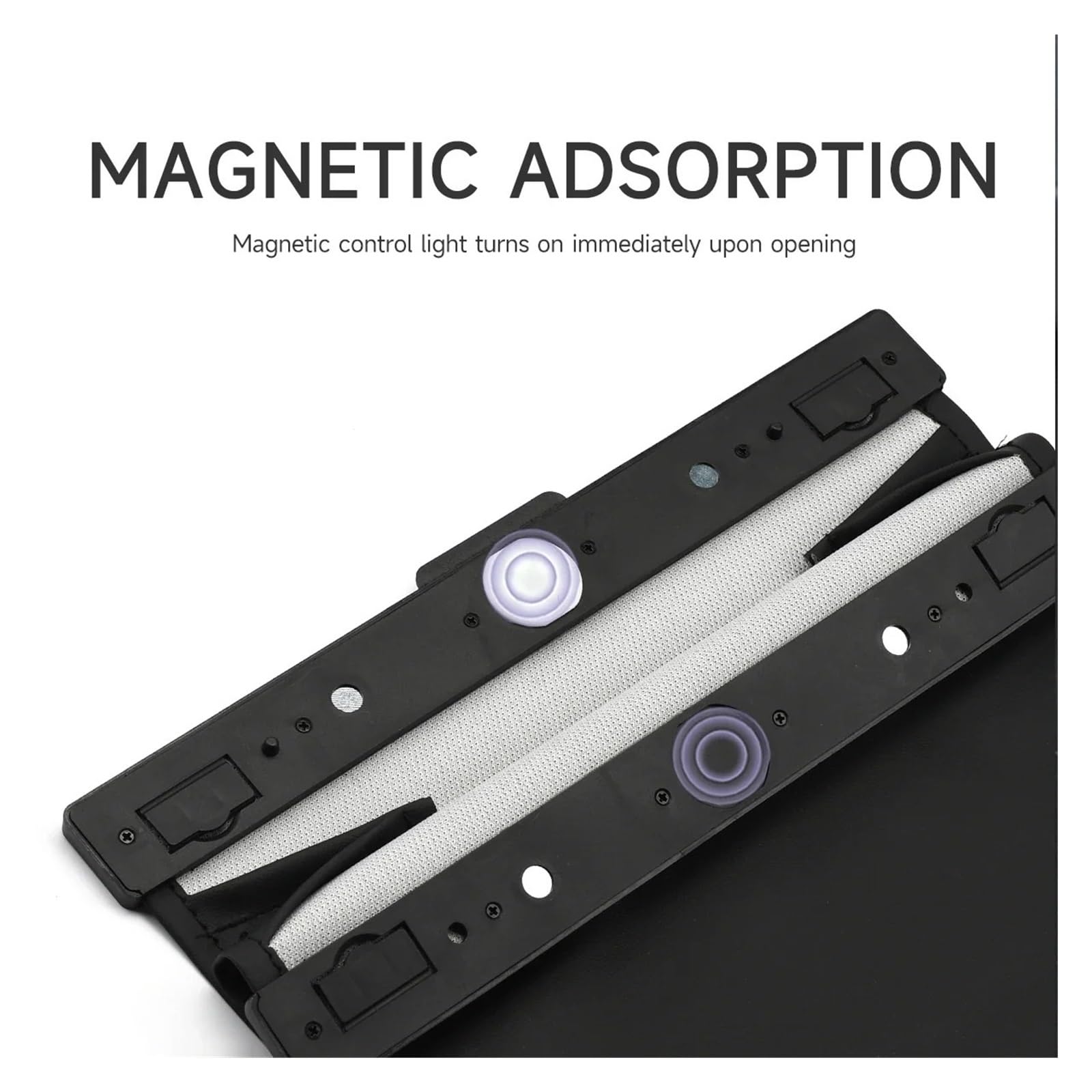 Cestino Per Auto Sacco Immondizia Per Auto A LED Impermeabile Ad Adsorbimento Magnetico Pattumiera Sul Sedile Posteriore Appeso Pelle Contenitore Di Rifiuti Per Autos