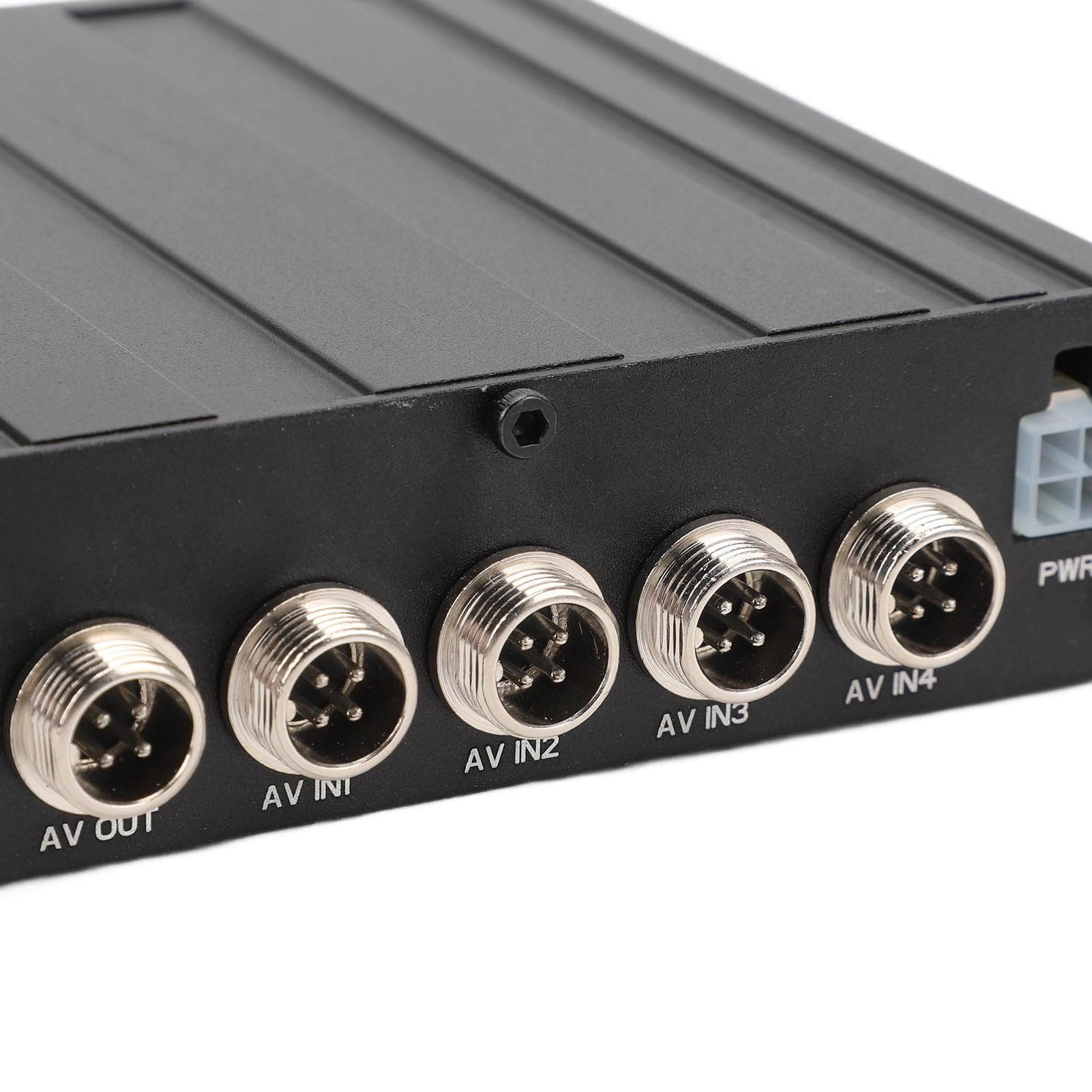 Generic Przełącznik Wideo Kamery Cofania, Mini Uniwersalna Kamera Parkowania Rozdzielacz Wideo DC12V/24V 4 Wejście 1 Wyjście 1080P AHD dla Ciężarówki RV Bus (Bez karty pamięci)
