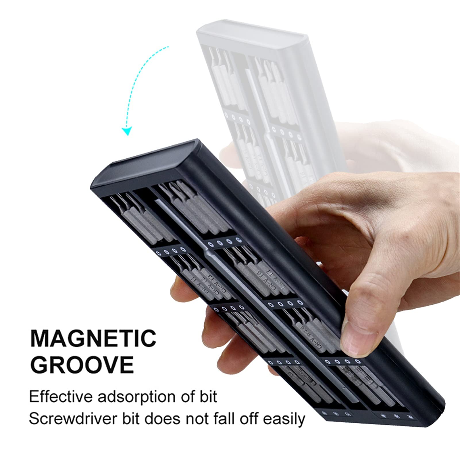 63 in 1 cacciavite Set Set Precision Magnetic Screw Driver Bits Torx Hex Bit Maniglia Mobile Telefono Mobile Cacciavive Riparazione Strumento Strumento di Riparazione