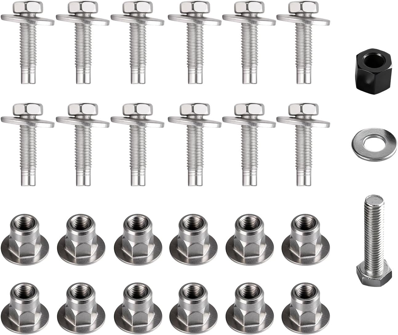 68044460AA Sidestep Hardware Mounting Kit Compatible with 2009-2012 Ram 1500, 2010-2012 Ram 2500 3500, Replaces # 82212003