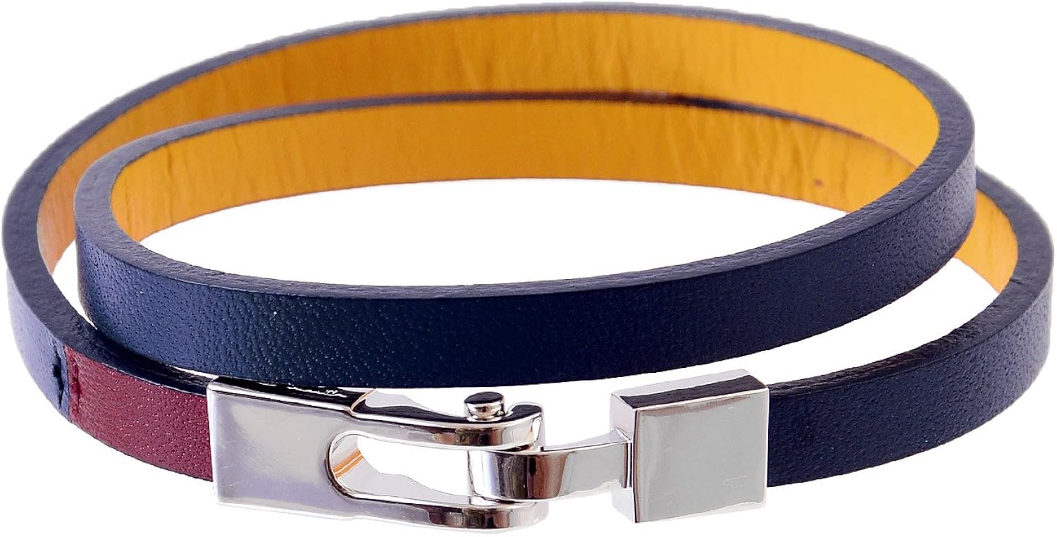 Amazon ポール スミス Paul Smith 2重巻き レザー ブレスレット ポールスミス アクセサリー ネイビー ブレスレット 通販 Amazon ポール スミス Paul Smith 2重巻き レザー ブレスレット ポールスミス アクセサリー ネイビー ブレスレット 通販