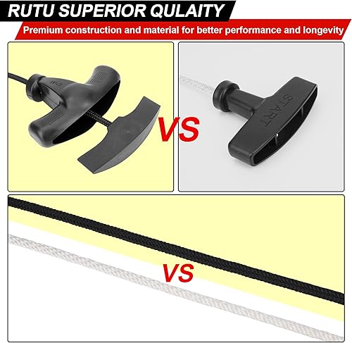 Miniatura 6 de RUTU Arrancador de retroceso para Honda GX160, reemplazo del conjunto de arranque de tracción para Champion Predator 212cc Honda GX200 5.5HP 6.5HP