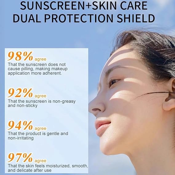 UV Clear Mineral Sunscreen SPF 50+ for Face & Sensitive Skin, Zinc Oxide Sun Cream, Broad-Spectrum UV Protection, No White Cast, Lightweight Non-Greasy, 50ml
