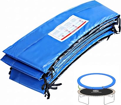ACWARM HOME 16FT/15FT/14FT/12FT/10FT Trampoline Safety Pad Replacement, Round Trampoline Spring Protection Cover, Fits 16FT/15FT/14FT/12FT/10FT Frames, Water-Resistant Trampoline Accessories
