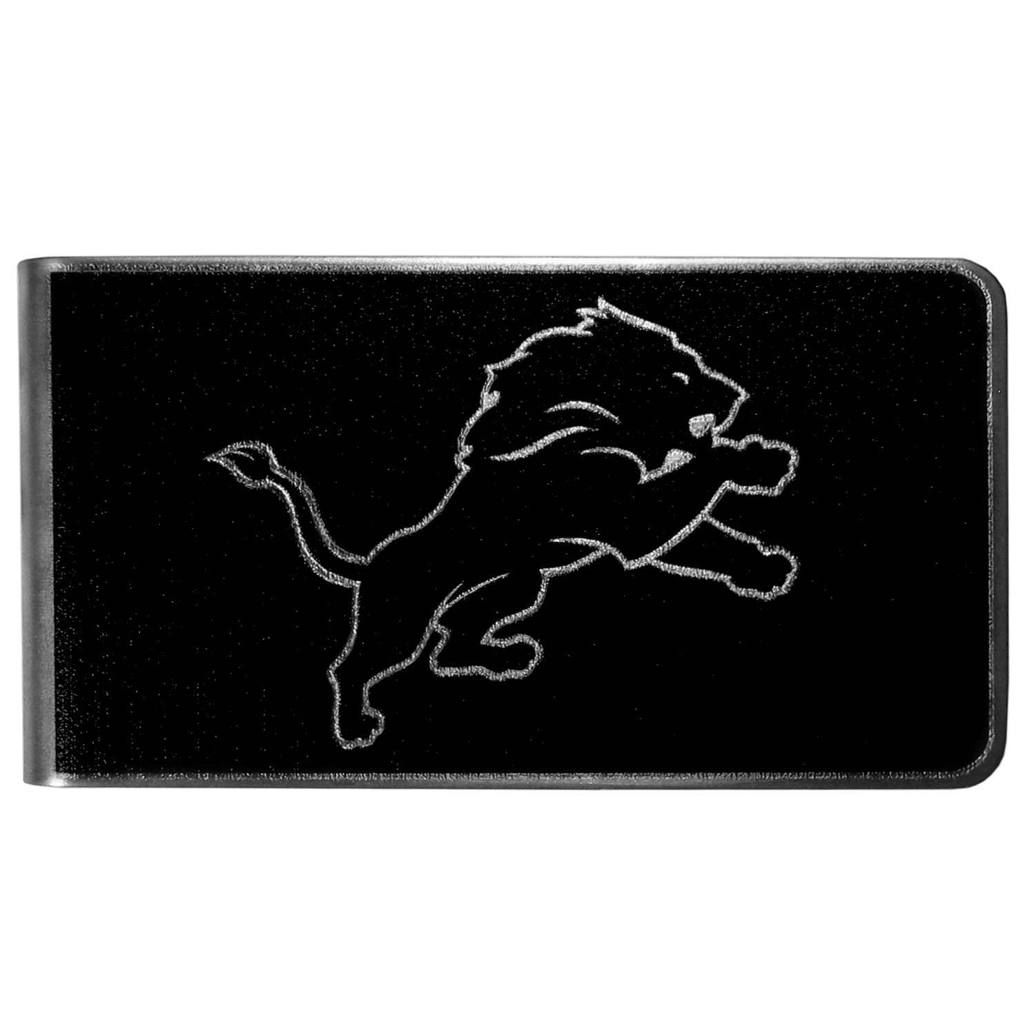 Siskiyou NFL Unisex Black and Steel Money Clip