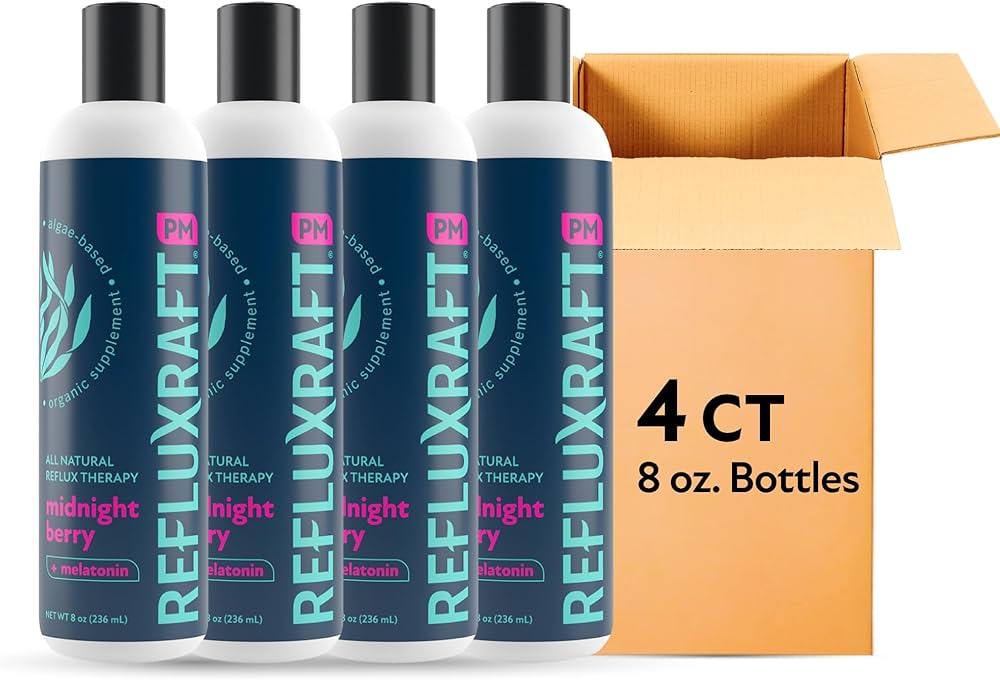 Amazon.com: RefluxRaft Acid Reflux Therapy PM, Organic Alginate