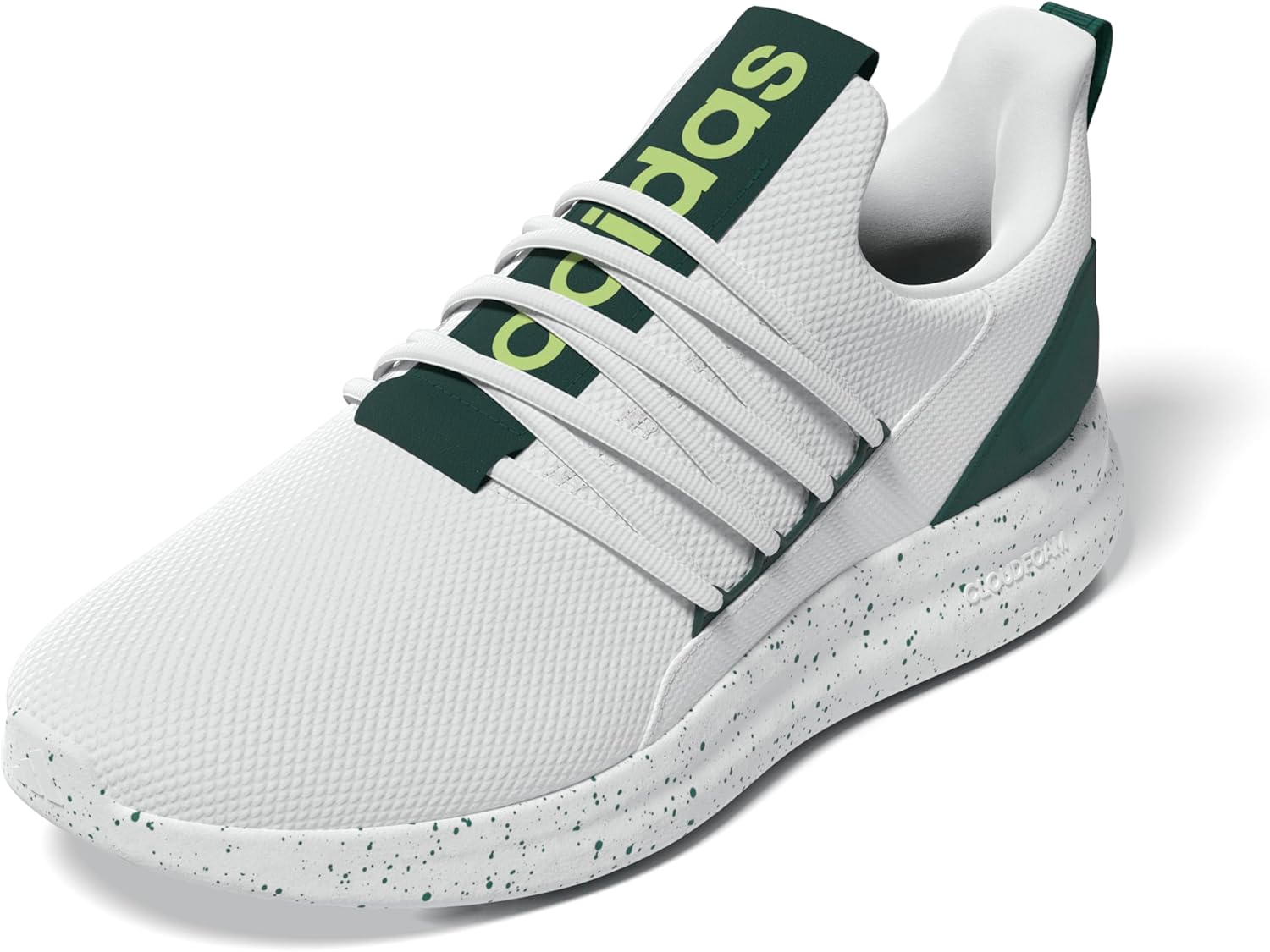 White/Collegiate Green/Pulse Lime