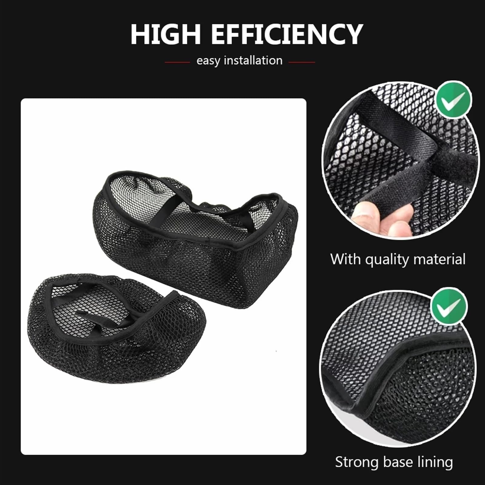 Moto Per H&onda NC 750 NC750 X NC700XD NC700S NC 750X 700X Coprisedile In Rete 3D Coprisedile In Tessuto Di Nylon Antiscivolo NC750X NC700X