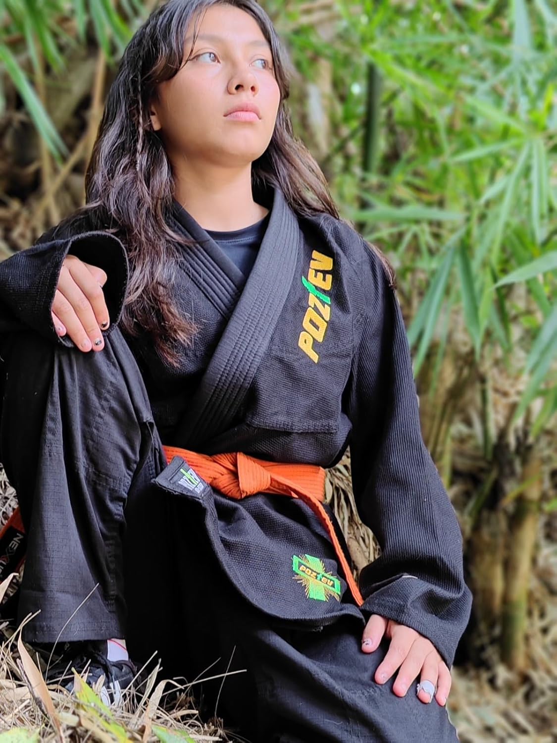 Kids Brazilian Jiu Jitsu Gi For Kids BJJ Gi Youth Grappling Kimonos Preshrunk Lightweight Martial Arts Uniform - Image 3