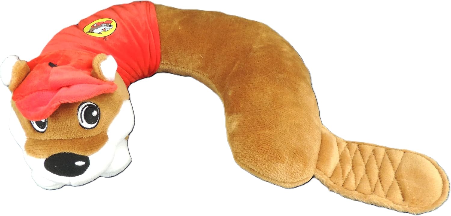 Buc-ee's Beaver Travel Neck Pillow Youth Neck Support Vacation Airplane Vehicle Boys Girls