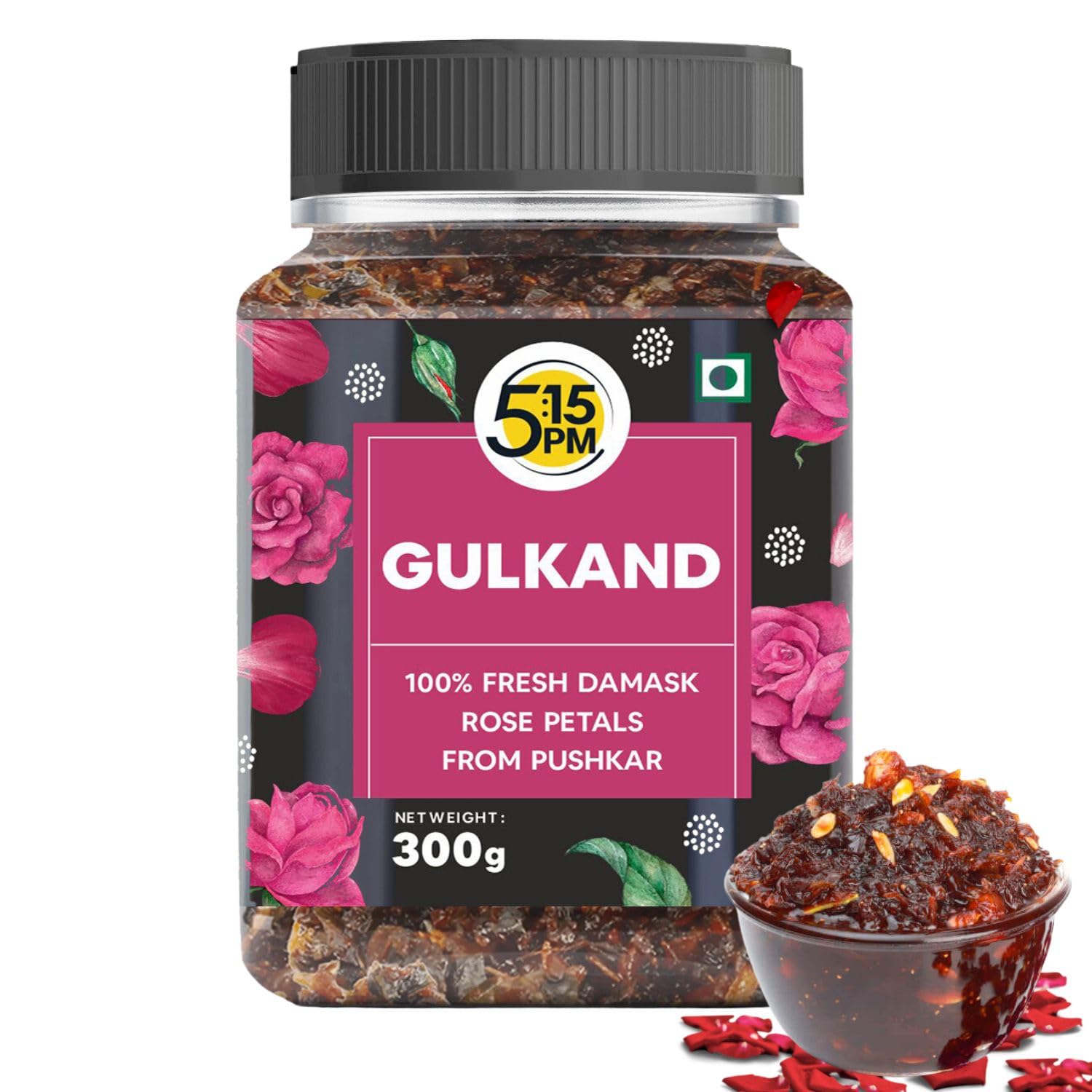 See full amazon price history chart for 5:15PM Gulkand 300gm | Premium Rose Petal Jam | Sun Cooked Damask Rose Gulkand| 100% Natural & Pure |Fresh Rose Petals Jam -300g 5:15PM Gulkand 300gm | Premium Rose Petal Jam | Sun Cooked Damask Rose Gulkand| 100% Natural & Pure |Fresh Rose Petals Jam -300g (B0C3XP4842) Amazon Price History, Amazon Price Tracker