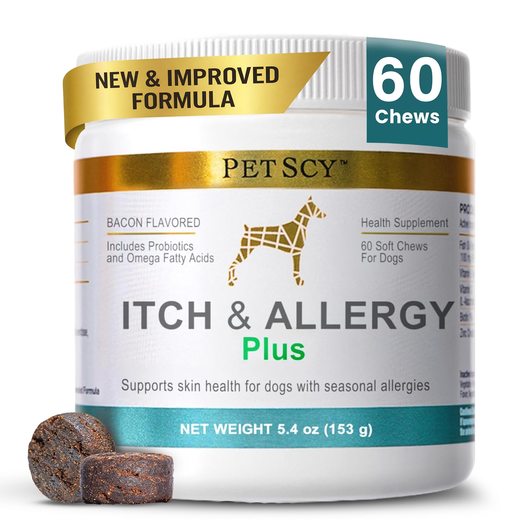 PetScy Itch & Allergy Plus Chews