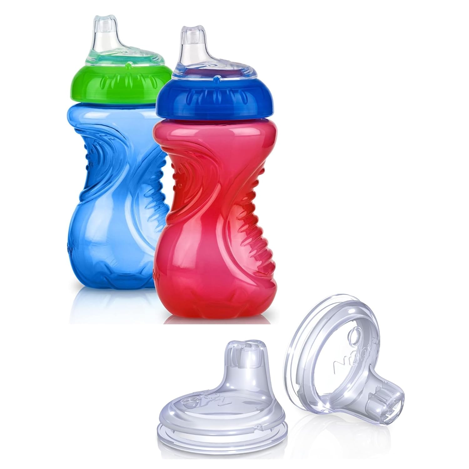 Mam Nipples Nuby Nuby Piece 360 Comfort Silicone Bottle,