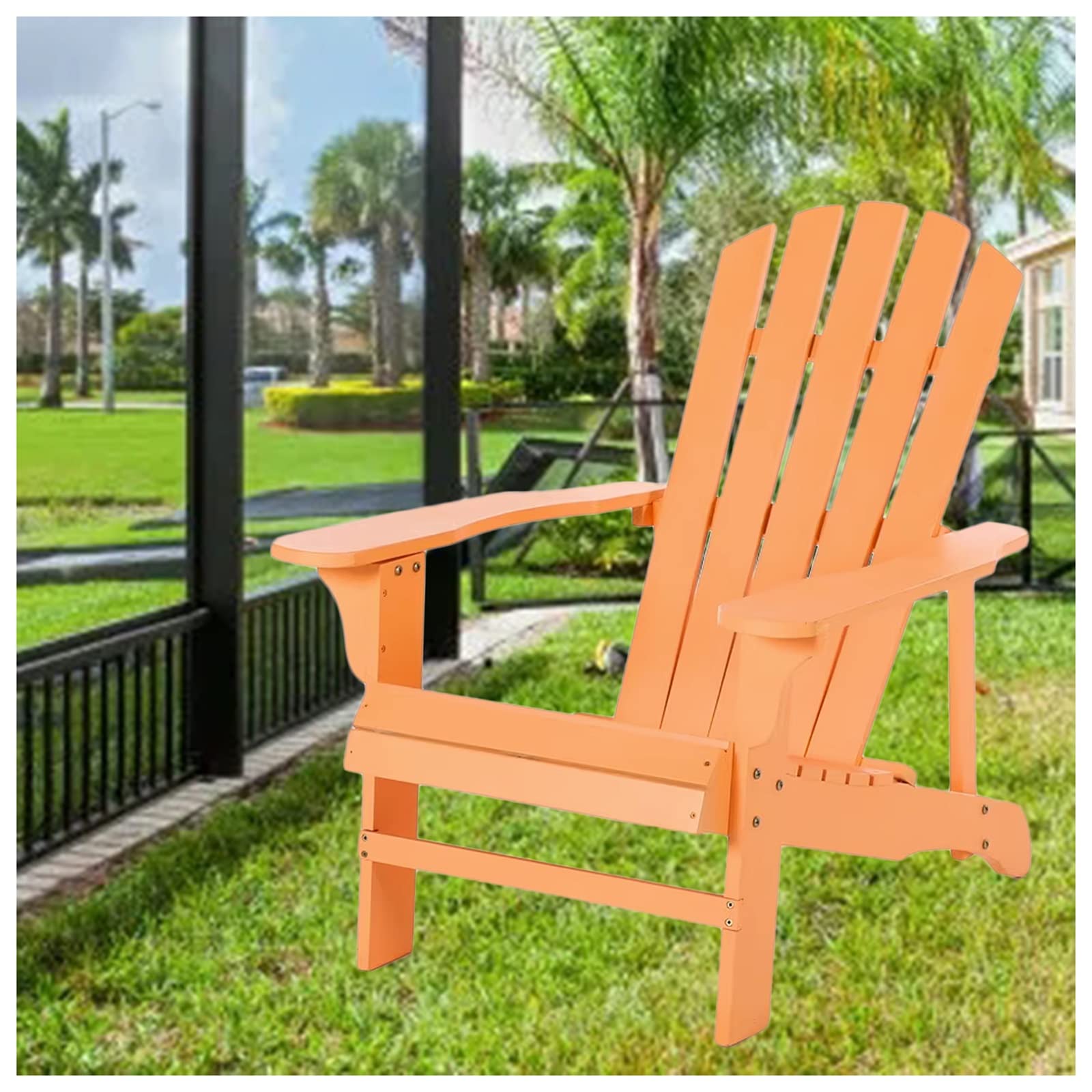 Amazon.com : LXLZYXSF Garden Gazebo Adirondack Chairs Lawn